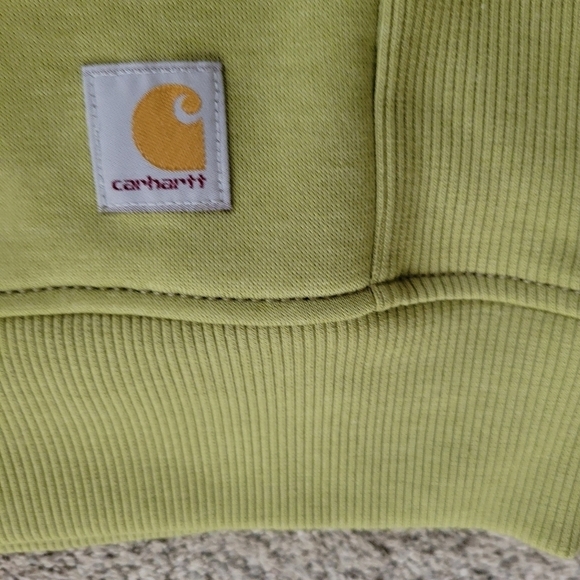 Carhartt Embossed Logo Detail Womens Sweatshirt Heavy Weight Fleece Size M NWT - Picture 5 of 8